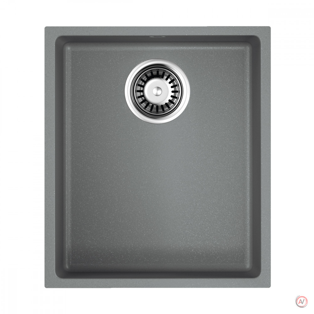Omoikiri Bosen 38-U-GR Tetogranit/leningrad grey